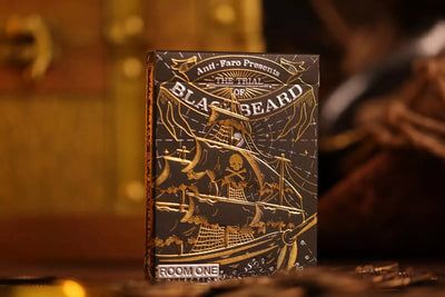 The Trial of Blackbeard Playing Cards - Black Obsidian