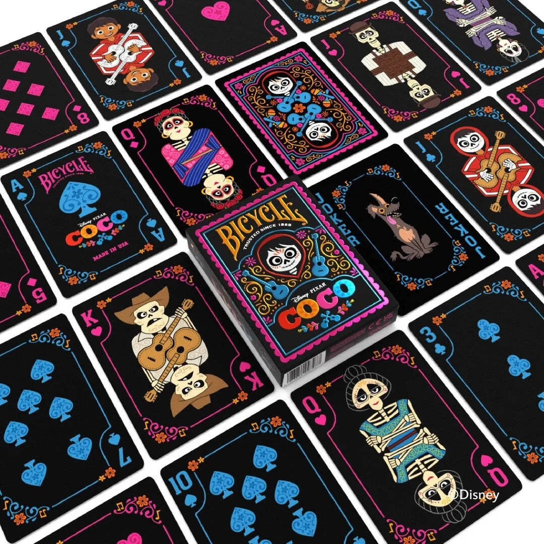 Bicycle Disney Coco Inspired Playing Cards - A Celebration of Memory, Music, and Magic