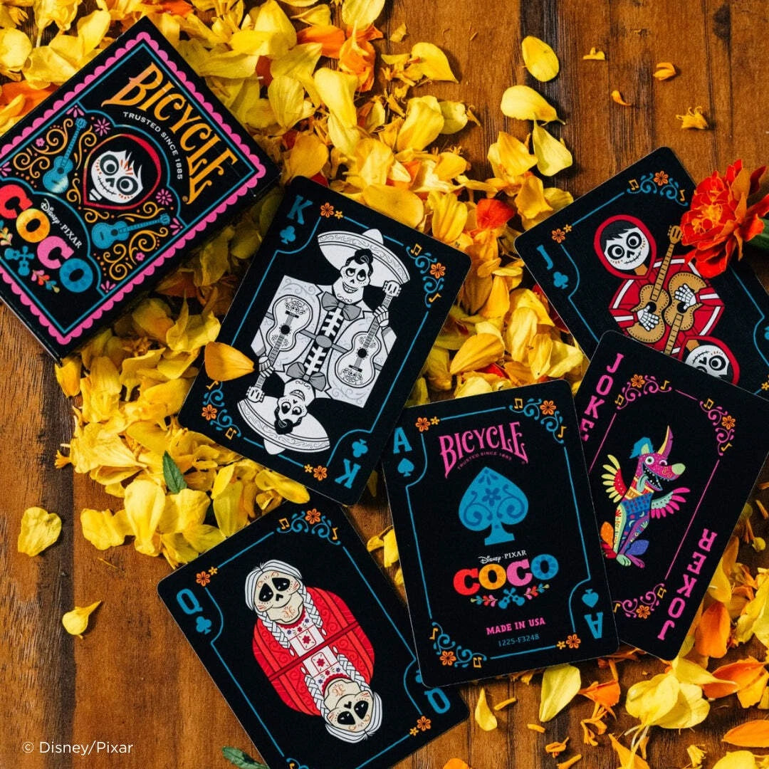 Bicycle Disney Coco Inspired Playing Cards - A Celebration of Memory, Music, and Magic