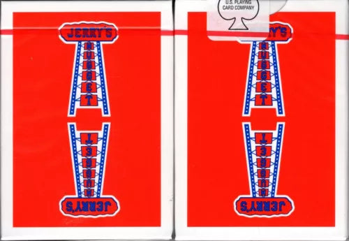 Jerry's Nugget Stripper Playing Cards - Red