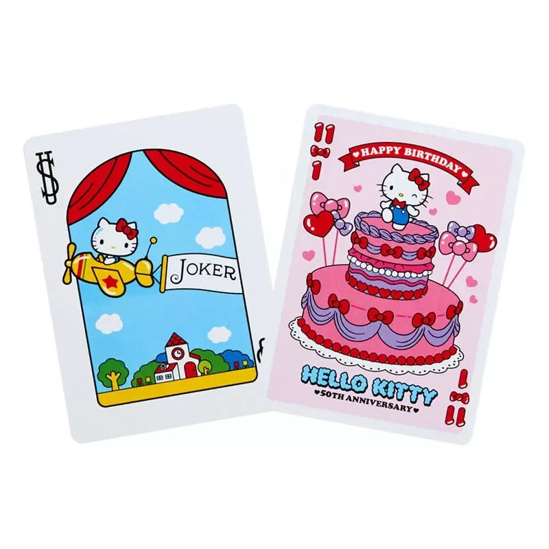 Bicycle Hello Kitty 50th Anniversary Playing Cards