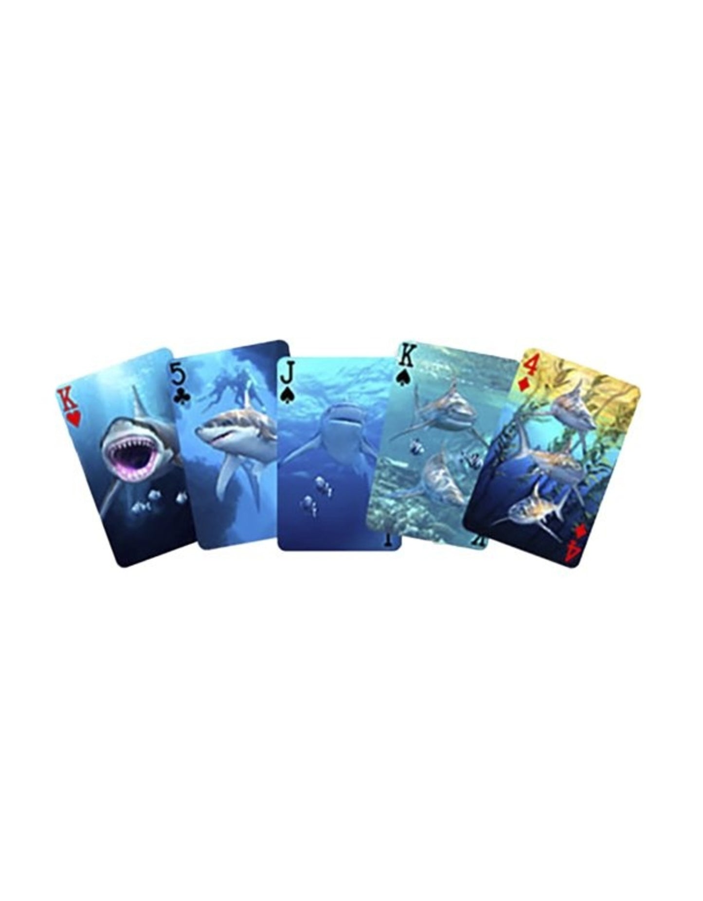 Sharks - 3D Playing Cards