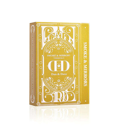 PlayingCardDecks.com-Smoke & Mirrors v9 Gold Deluxe Playing Cards USPCC