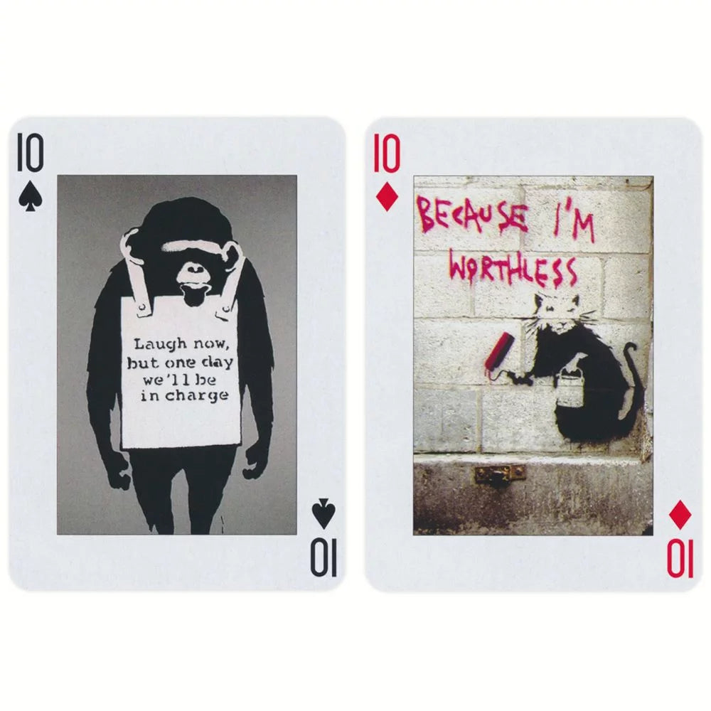 Banksy Playing Cards by Piatnik - A Deck of Revolutionary Art