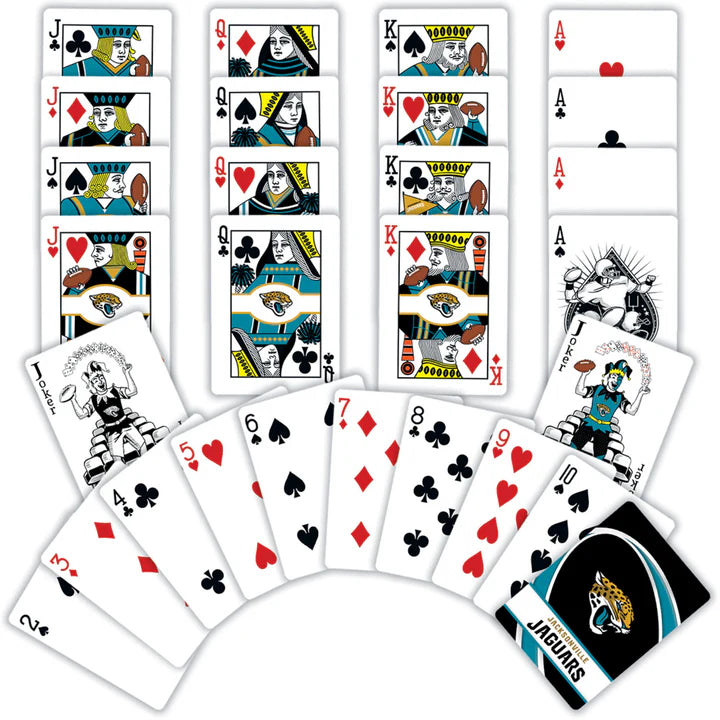 Jacksonville Jaguars Playing Cards #DTWD