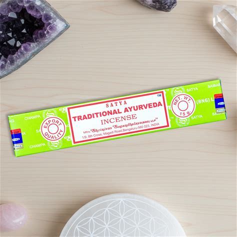 Satya - Ayurveda Incense Sticks - 15 G.