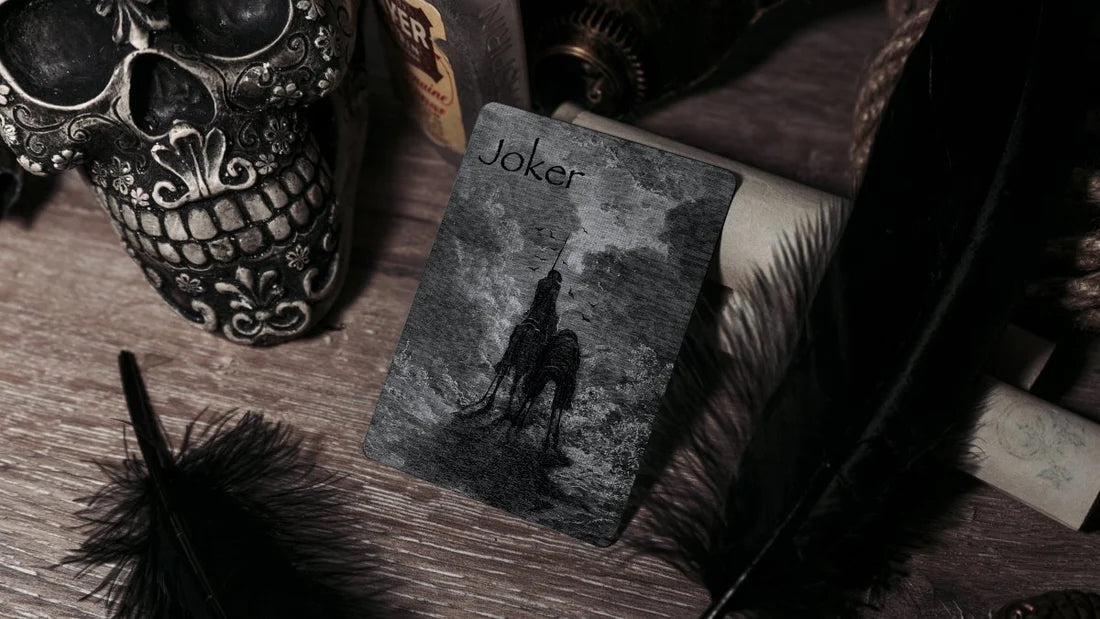 The Raven Black Dusk Playing Cards WJPC