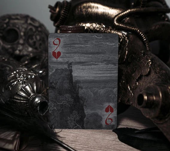 The Raven Black Dusk Playing Cards WJPC