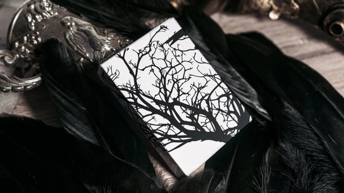 The Raven Black Dusk Playing Cards WJPC