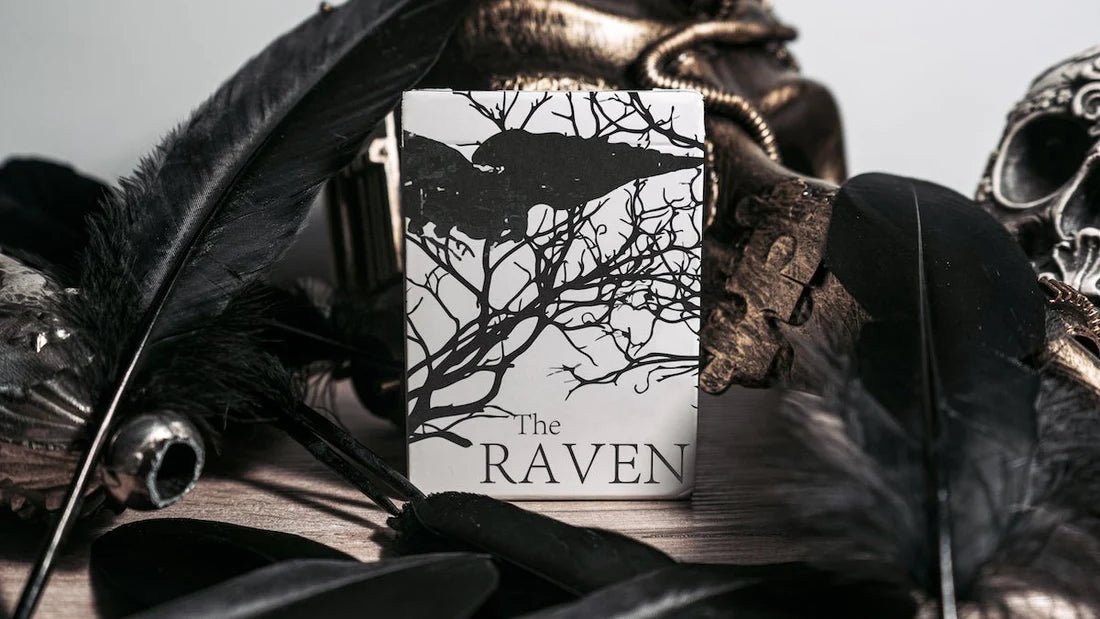 The Raven Black Dusk Playing Cards WJPC