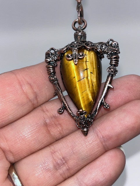Golden Tiger’s Eye Pendulum
