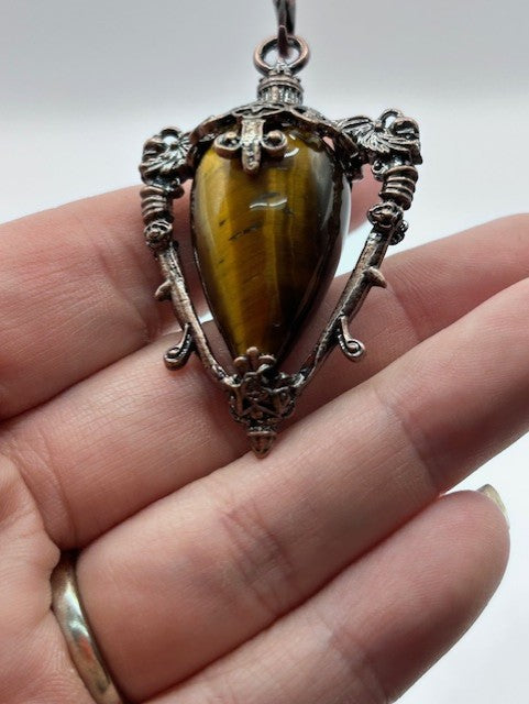 Golden Tiger’s Eye Pendulum