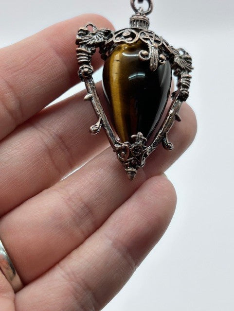 Golden Tiger’s Eye Pendulum
