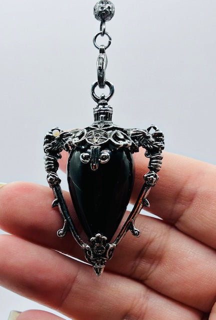 Black Obsidian Pendulum