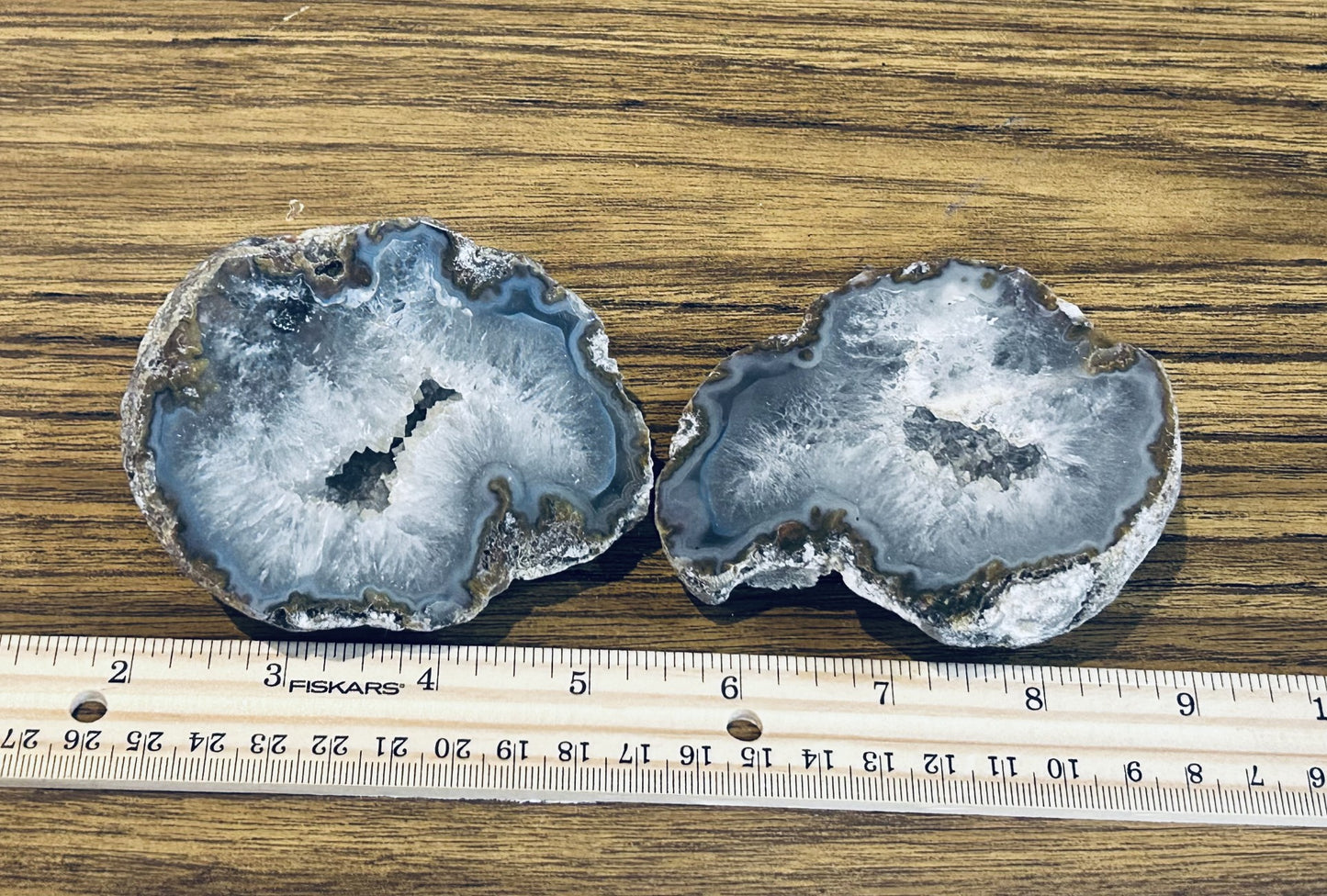 Coconut Geodes- Pair