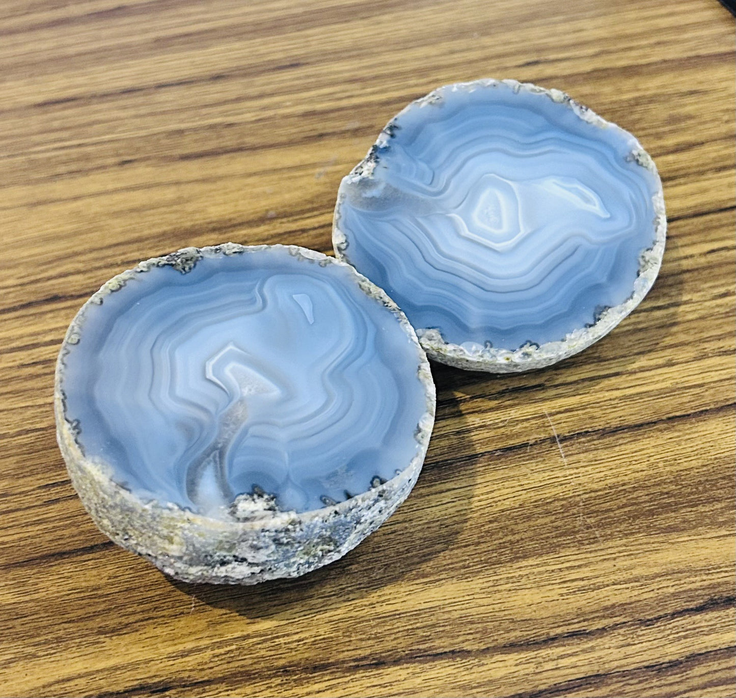 Coconut Geodes- Pair