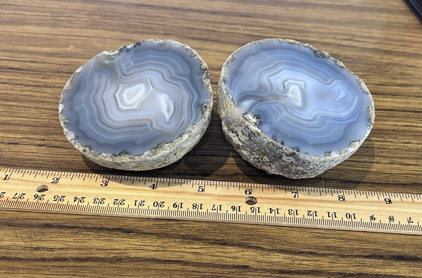 Coconut Geodes- Pair