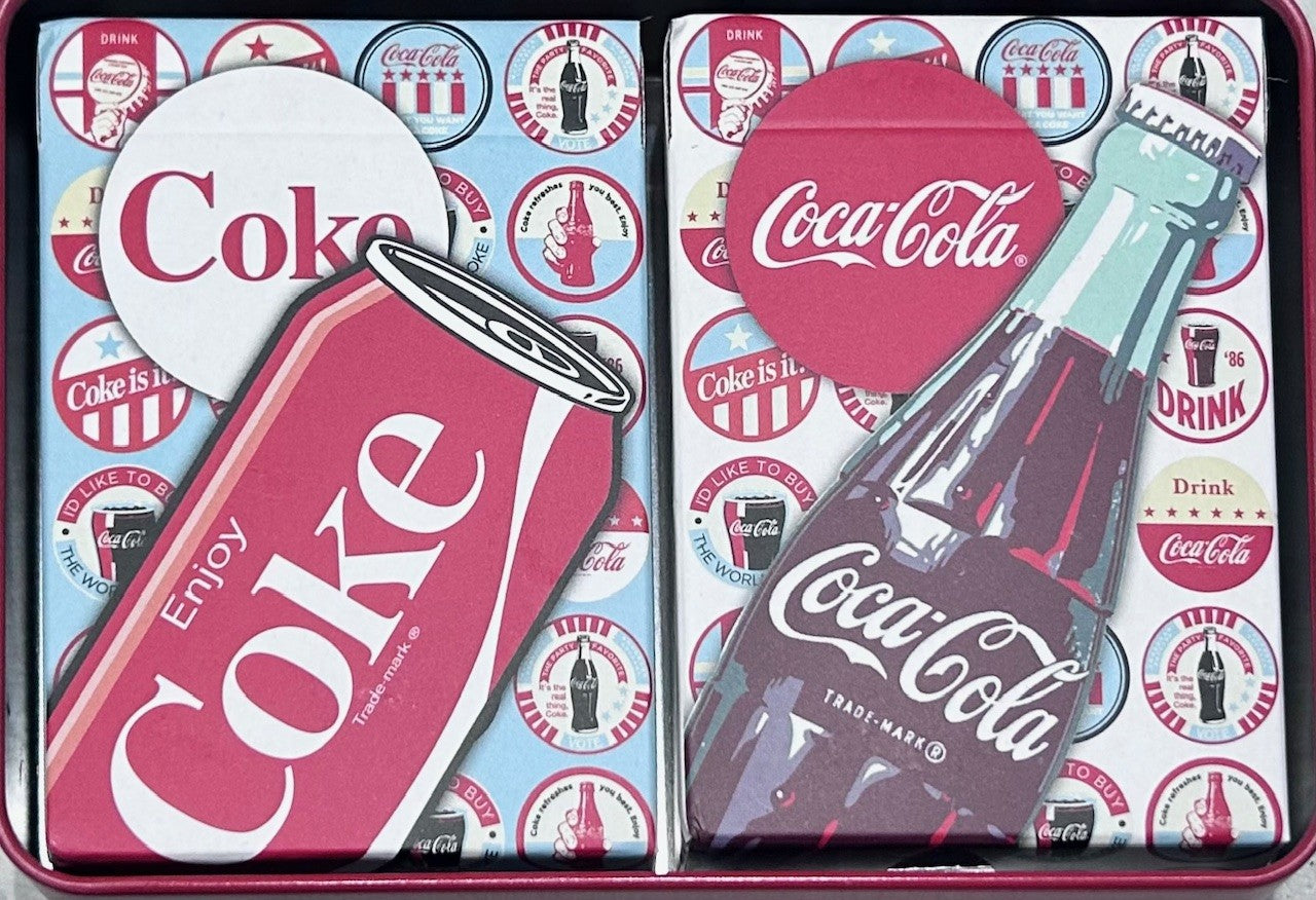 Coca-Cola Playing Cards 2-Pack by Masterpieces