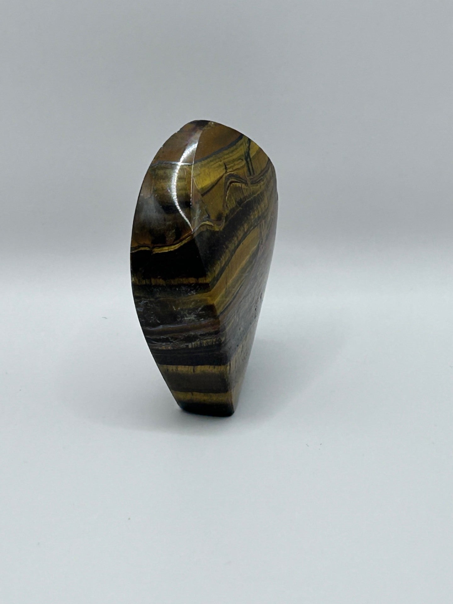 Golden Tiger’s Eye - Curved Teardrop