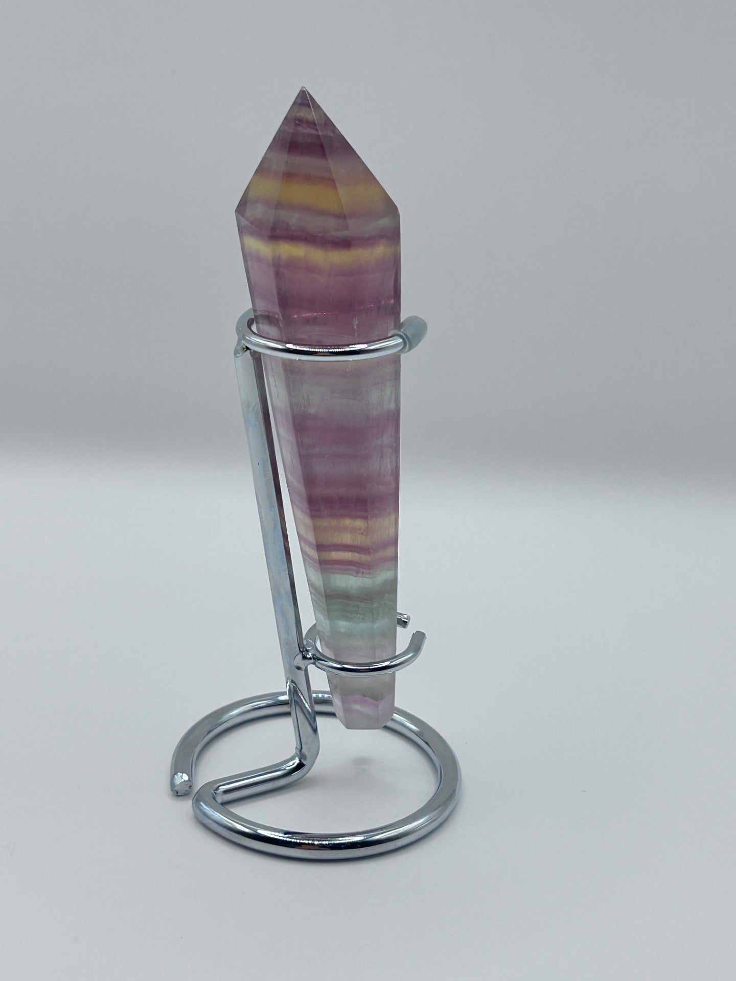 Fluorite Wand with Stand
