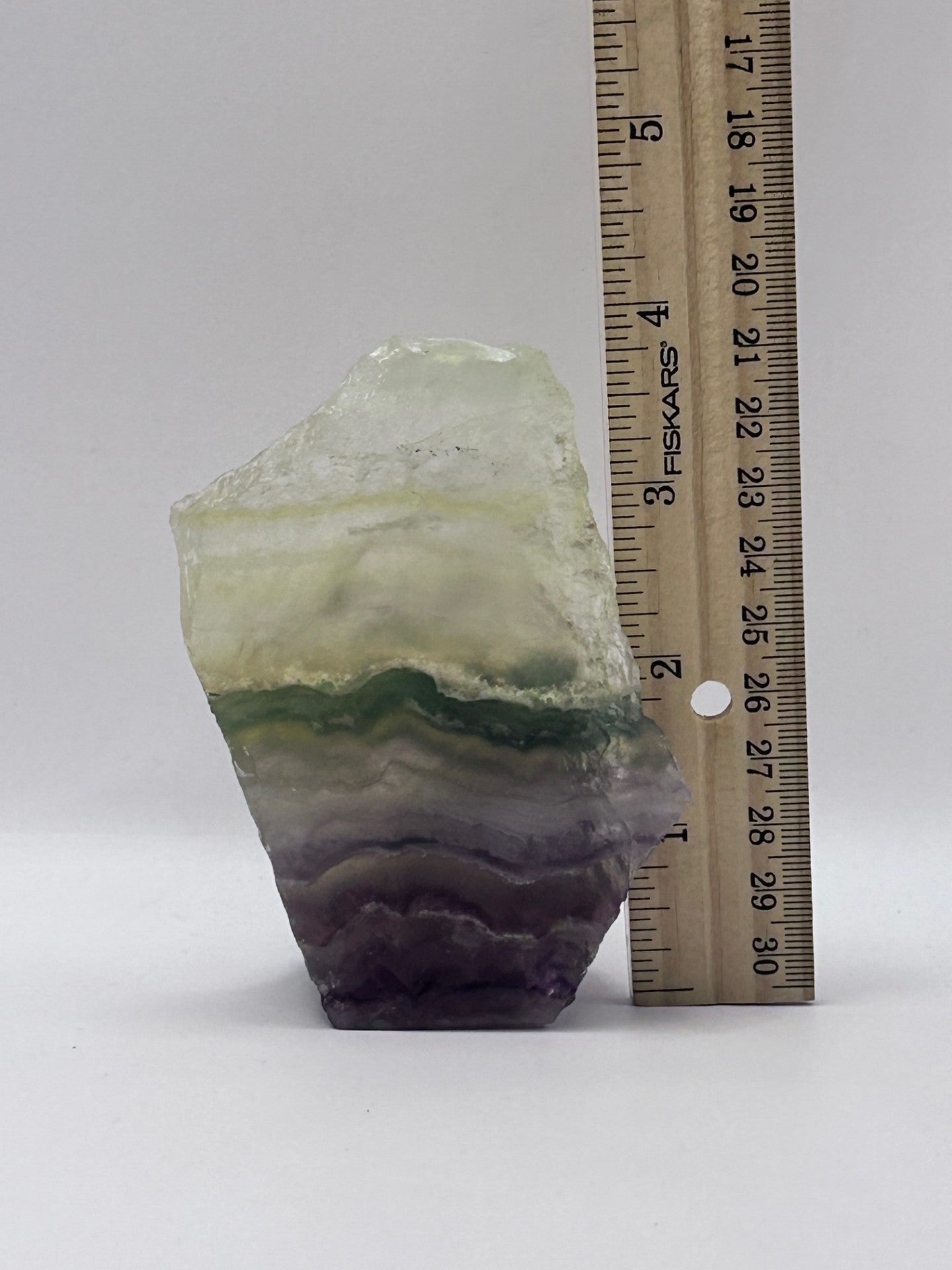 Multi-Colored Fluorite Slab