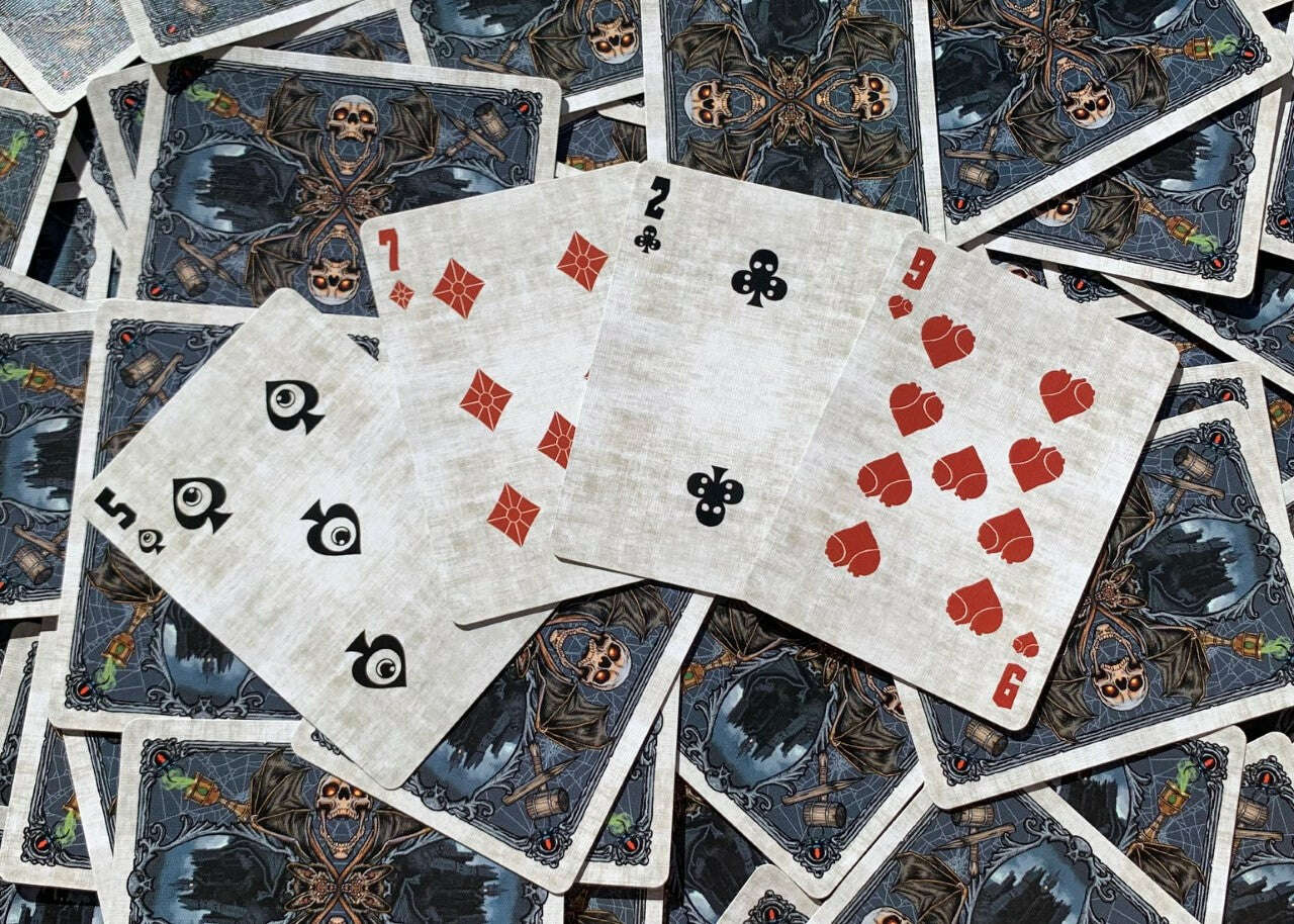 PlayingCardDecks.com-Monster v2 Gilded Bicycle Playing Cards