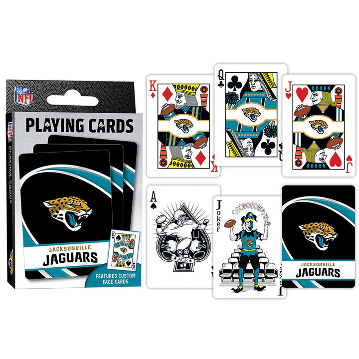 Jacksonville Jaguars Playing Cards #DTWD