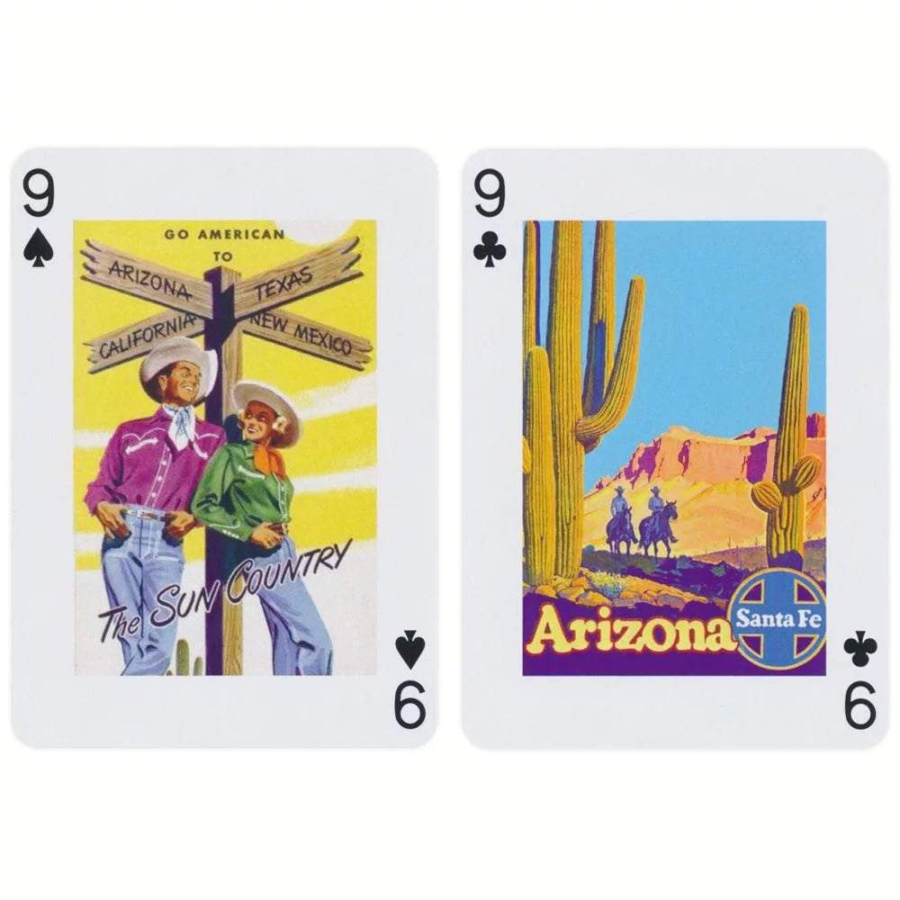 Travel USA Playing Cards by Piatnik - Your Perfect Travel Companion