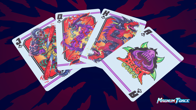 PlayingCardDecks.com-Magnum Force Playing Cards USPCC