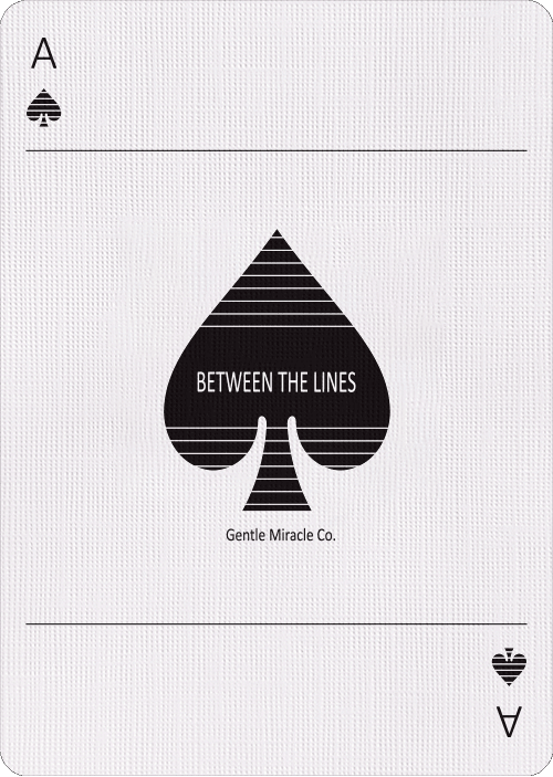PlayingCardDecks.com-Between the Lines Playing Cards USPCC