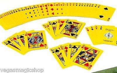 PlayingCardDecks.com-Yellow Reversed Back Bicycle Playing Cards Deck