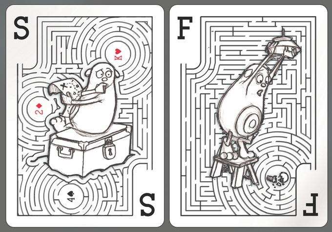 PlayingCardDecks.com-Mazing Bicycle Playing Cards