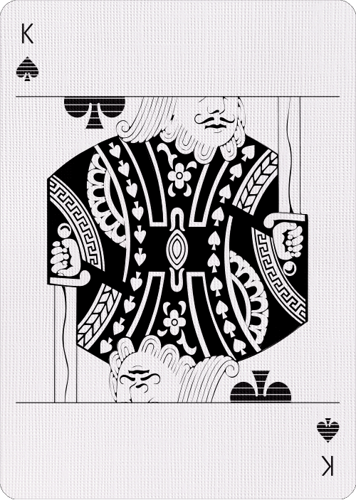 PlayingCardDecks.com-Between the Lines Playing Cards USPCC