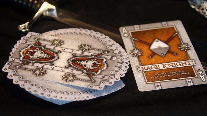 PlayingCardDecks.com-Rage Knight Playing Cards LPCC