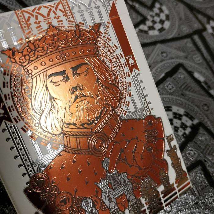 PlayingCardDecks.com-King's Game Playing Cards 2 Deck Set EPCC