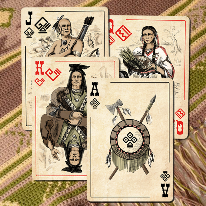 PlayingCardDecks.com-Wild West Playing Cards SPCC