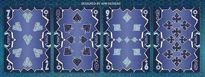 PlayingCardDecks.com-Grid 3.0 Bicycle Playing Cards Deck