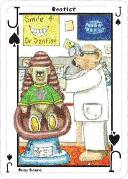 PlayingCardDecks.com-Busy Bears Playing Cards Seek-N-Find Deck