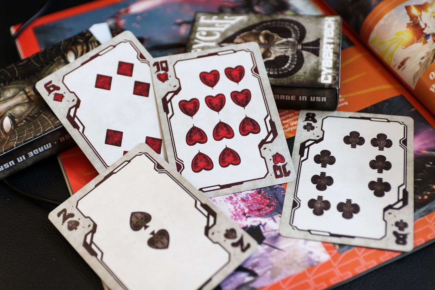 PlayingCardDecks.com-Cybertech Bicycle Playing Cards