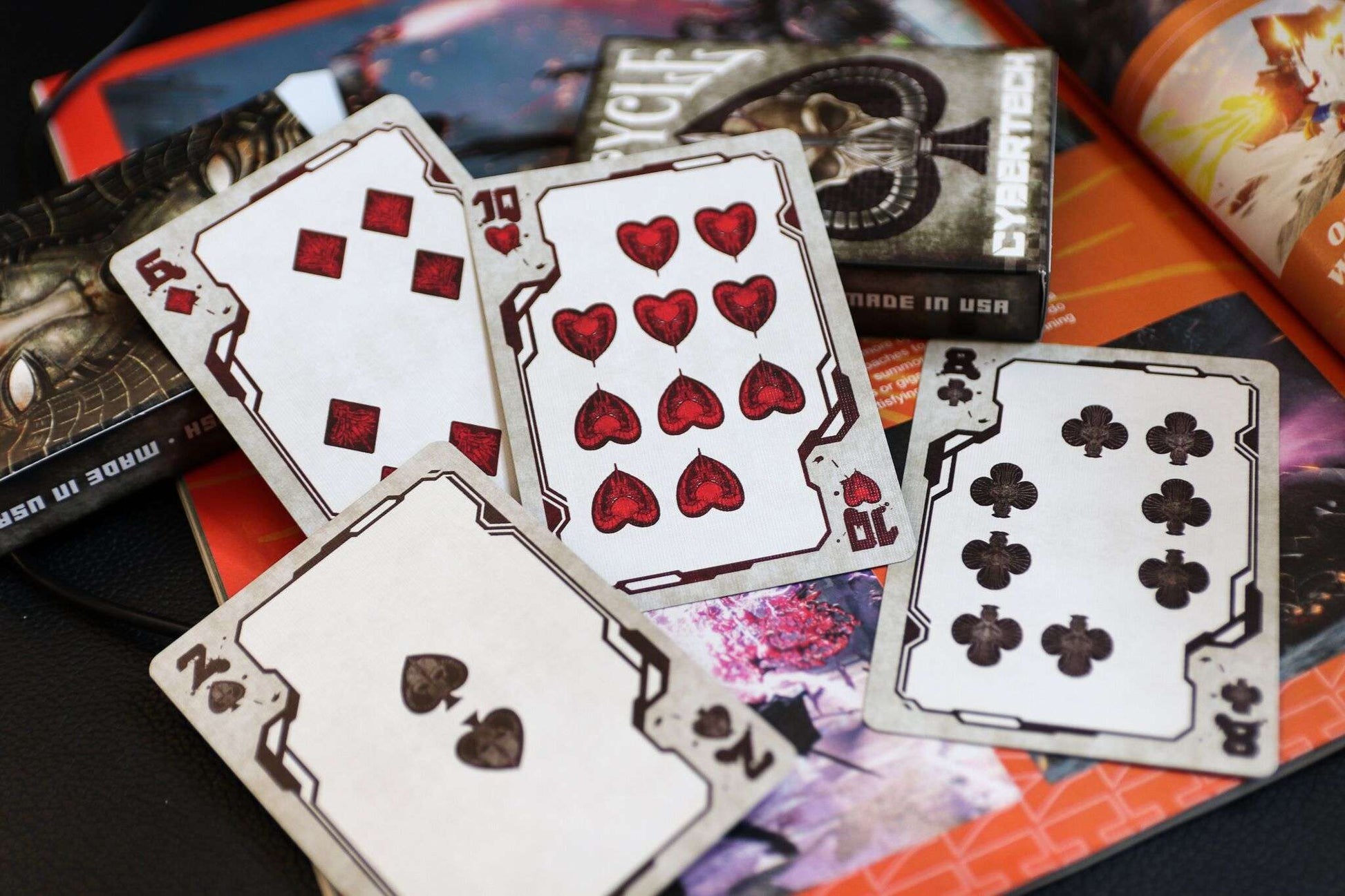 PlayingCardDecks.com-Cybertech Bicycle Playing Cards