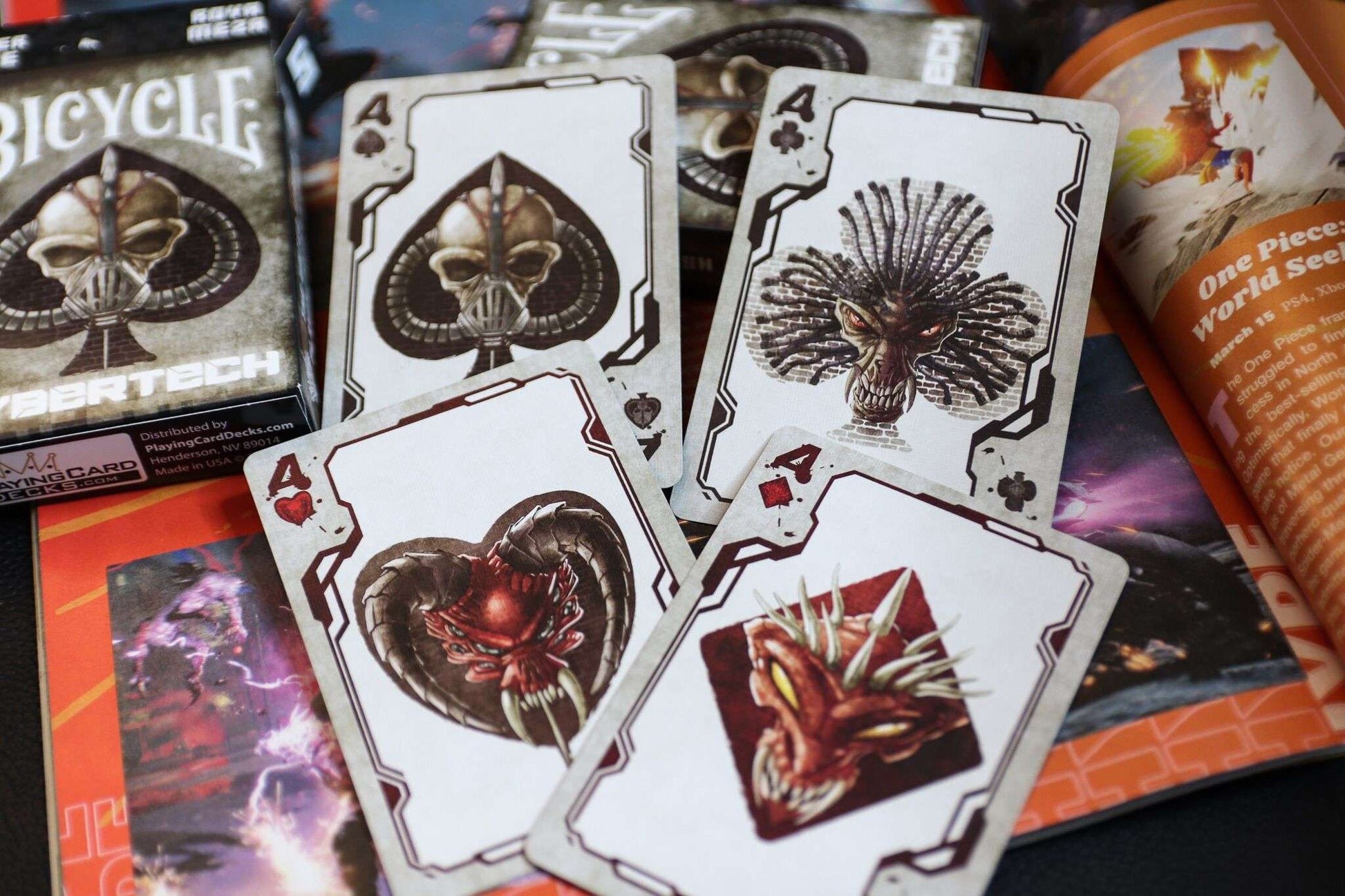 PlayingCardDecks.com-Cybertech Bicycle Playing Cards