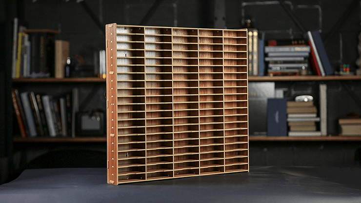 PlayingCardDecks.com-100 Deck Wooden Playing Card Display