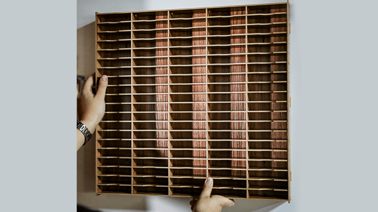 PlayingCardDecks.com-100 Deck Wooden Playing Card Display
