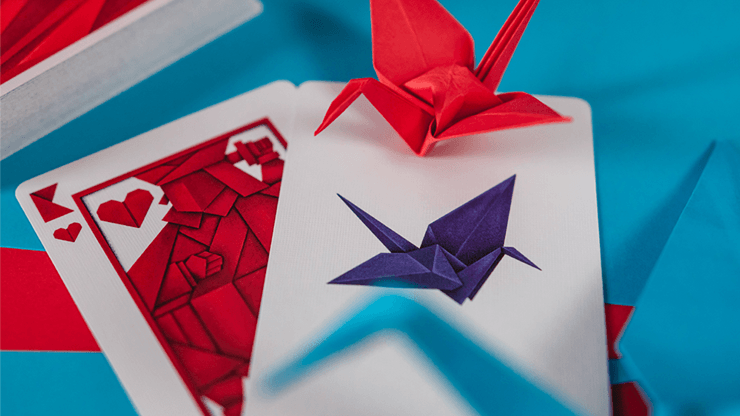 PlayingCardDecks.com-1000 Cranes Playing Cards USPCC