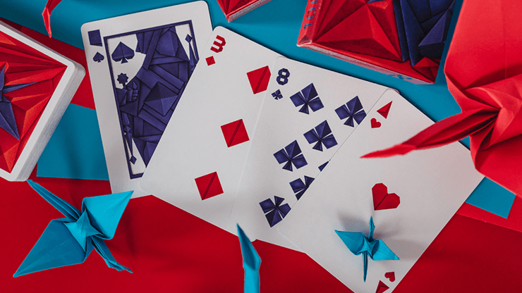 PlayingCardDecks.com-1000 Cranes Playing Cards USPCC