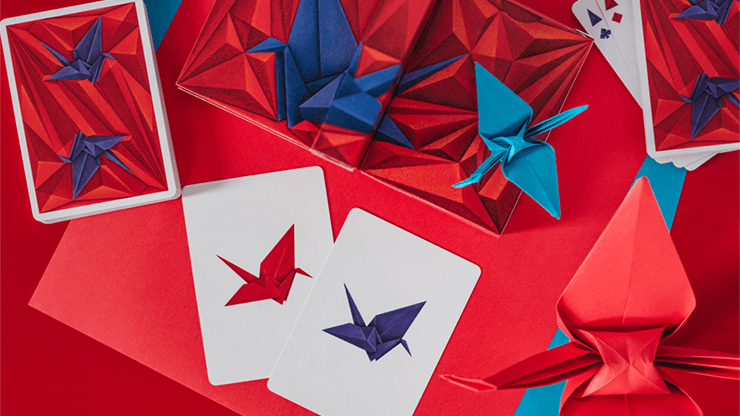 PlayingCardDecks.com-1000 Cranes Playing Cards USPCC