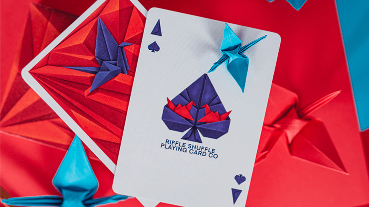 PlayingCardDecks.com-1000 Cranes Playing Cards USPCC