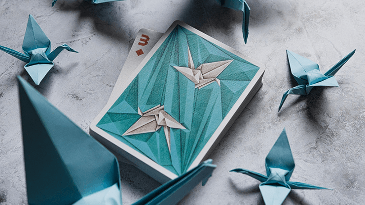 PlayingCardDecks.com-1000 Cranes v2 Playing Cards USPCC