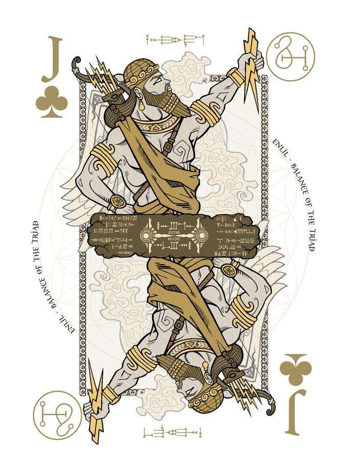 PlayingCardDecks.com-Enuma Elish Playing Cards NPCC