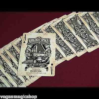 PlayingCardDecks.com-Golden Spike Bicycle Playing Cards